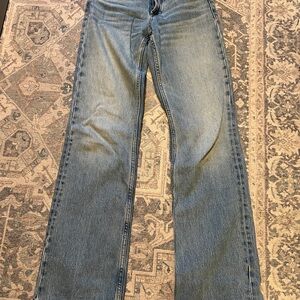 Zara Light Blue Flare Jeans